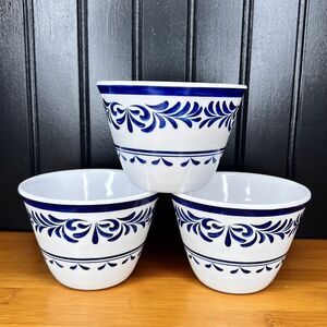 3 Sanibel Outdoor Collection Melamine Berries Ice Cream All Purpose Bowls 4”